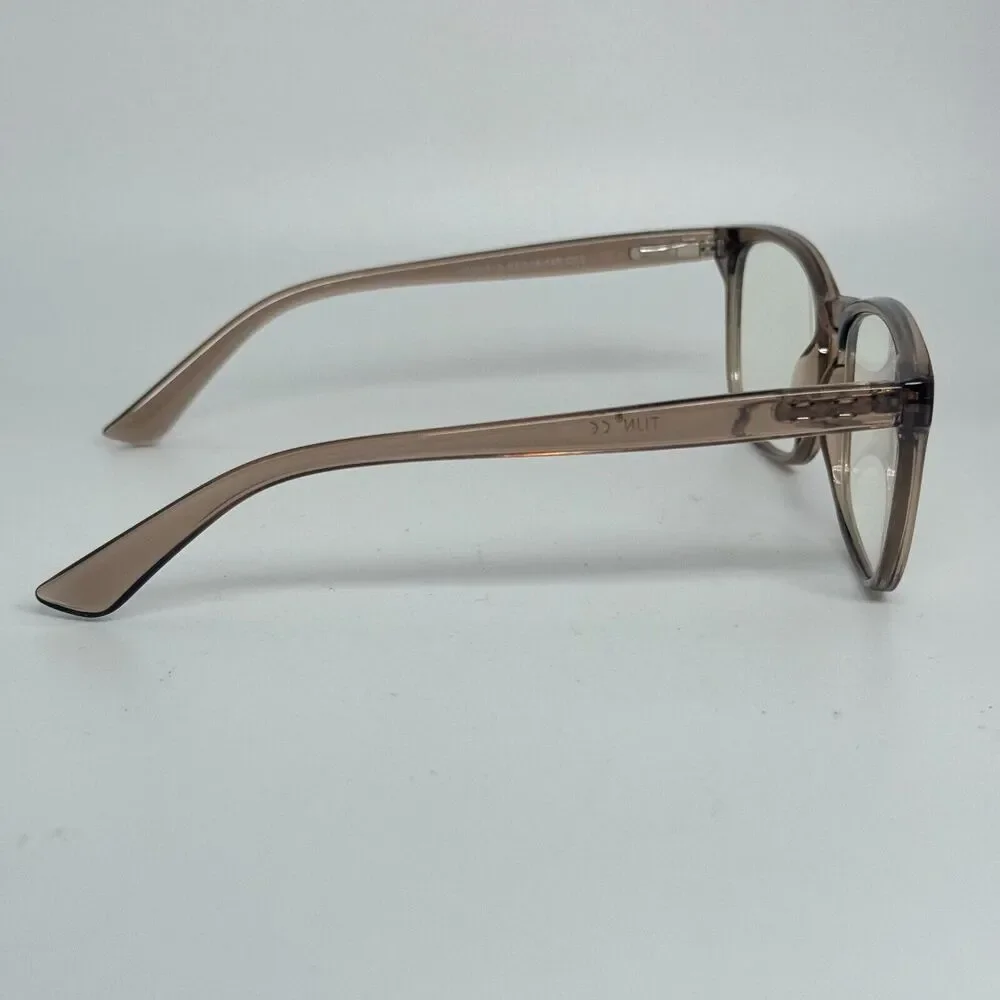 TIJN 5000-T19 Eyeglasses Frames Crystal Brown 53-18-140 H14492‎